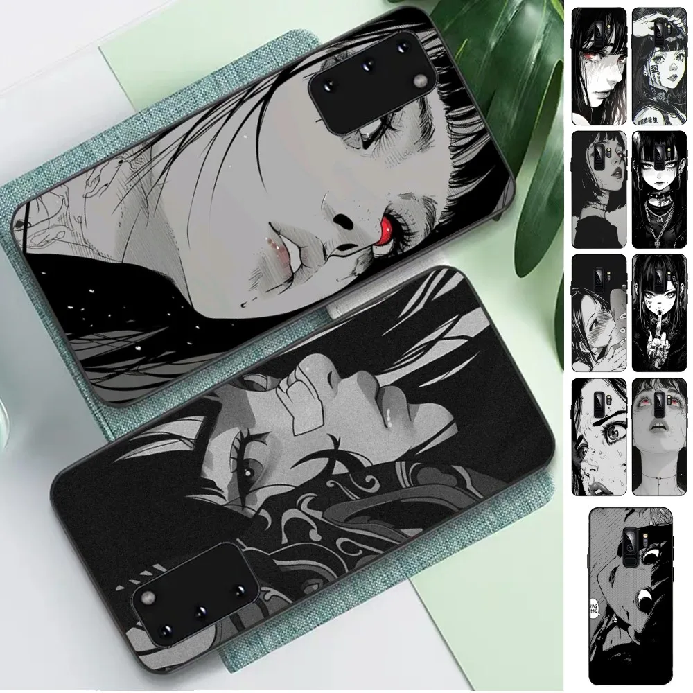 

Cute Girl Trend Anime Phone Case For Samsung S 9 10 20 21 22 23 30 23 24 Plus Lite Ultra FE S10lite Fundas