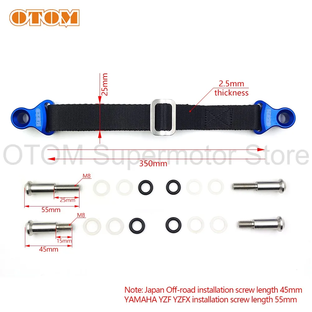 Motorcycle Accessories Rear Lift Strap Trailer Belt Pull Sling Rescue Belt For HONDA YAMAHA KAWASAKI SUZUKI Japan Off-road Bikes