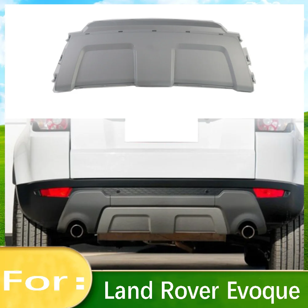 

Car Rear Bumper Cover Trim Plate Board Protector For Land Rover Range Rover Evoque 2012 2013 2014 2015 2016 2017 2018 Gray ABS