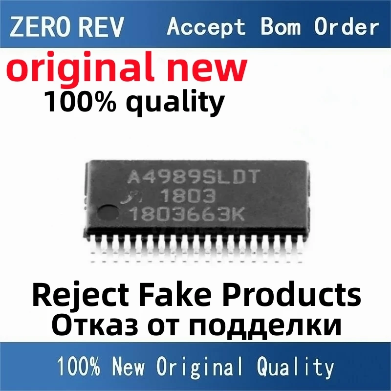 

2-5Pcs 100% New A4989SLDTR-T A4989SLDT TSSOP38 Brand new original chips ic