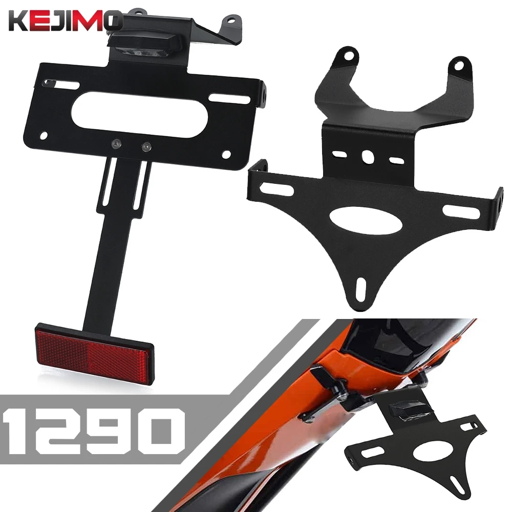 

FOR Ktm 1290 Super Duke R 2013-2016 2017 2018 2019 Motorbike License Plate Holder Bracket Rear Tail Tidy Fender Eliminator Kit