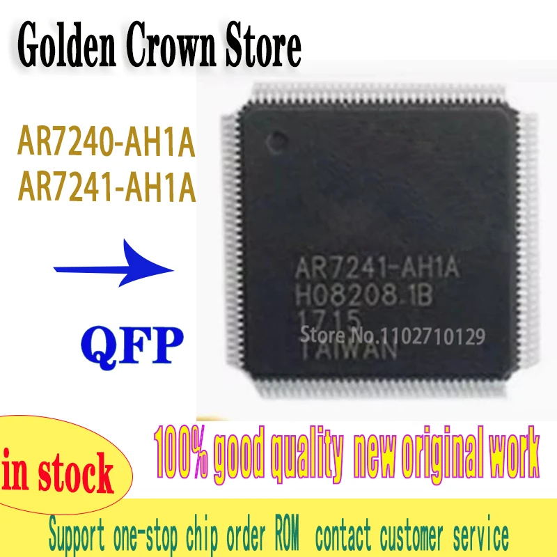 AR7240-AH1A AR7240 LQFP-128  AR7241-AH1A  AR7241 AH1A  5PCS/lot