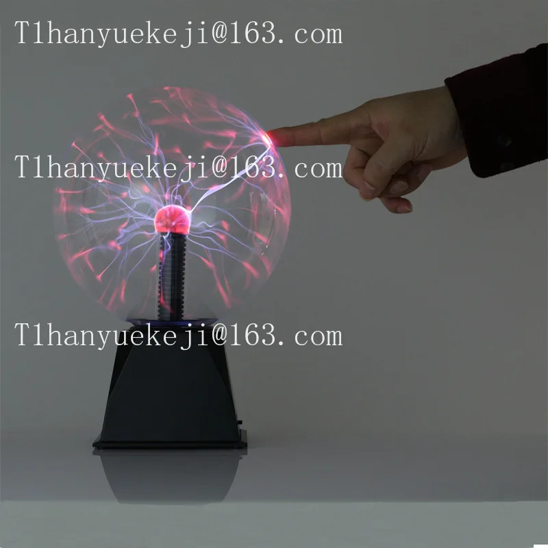 Hot-selling USB voice-activated static ball, plasma magic night light, voice-activated light touch static ball