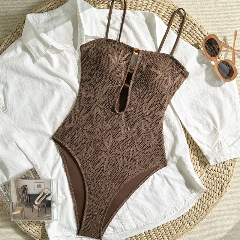 Mesh Sexy One-Piece Swimsuits Closed Women's Swimwear Push Up For Swimming Wear Body Bathing Suits Beachwear Pool Bather 2026