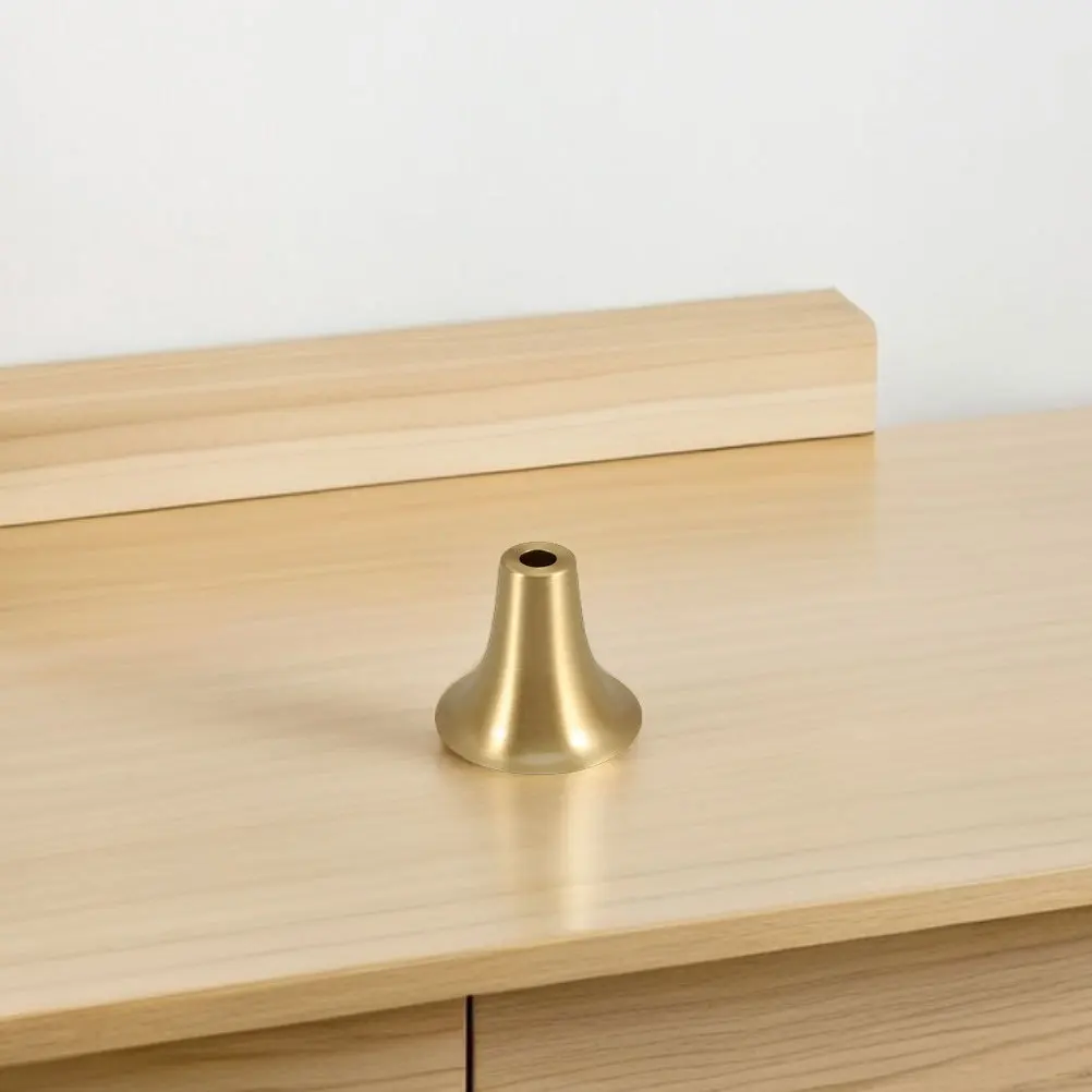 

2pcs E27 Brass Holder Base: Trumpet Shaped Vintage Light Bases For Diy Home Lighting Decorative Lamp Base Sleeve For Living Room