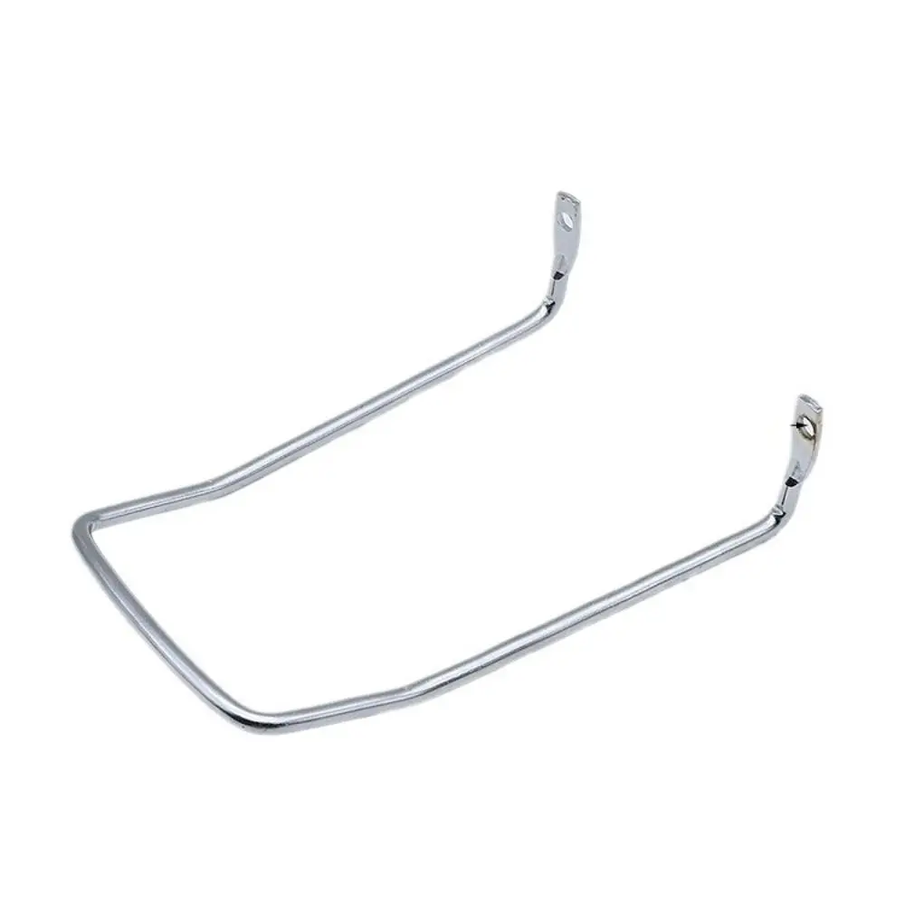 Straight/Curved Electric Vehicle Parts Silver Color Iron Straight Bracket Curved Bracket Basket Electric Bike Accessories