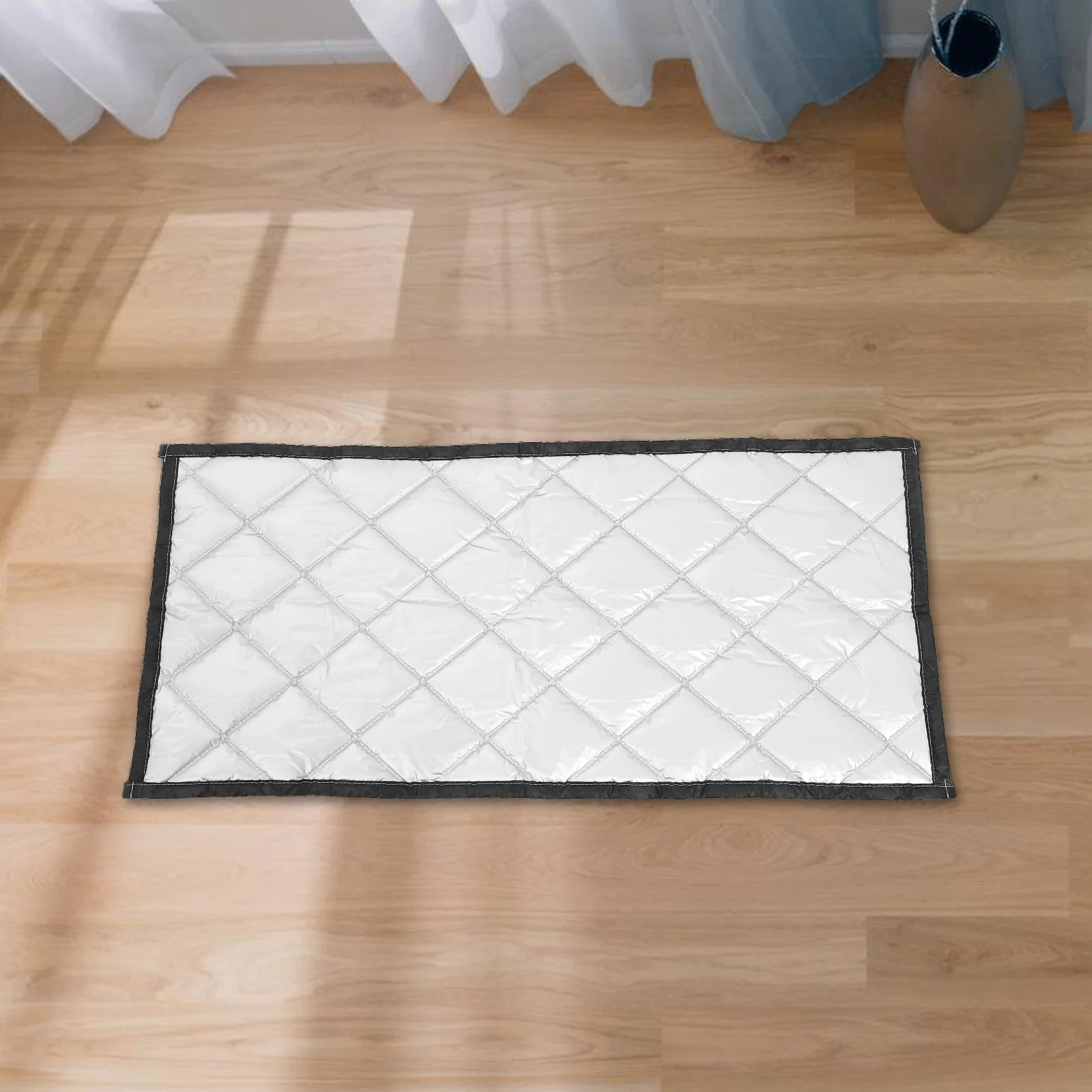 

Soundproof Insulated Curtains Noise Reducing Thermal Door Cover Blackout Liners Block Light 40X20 Inches For Bedroom Study Heavy