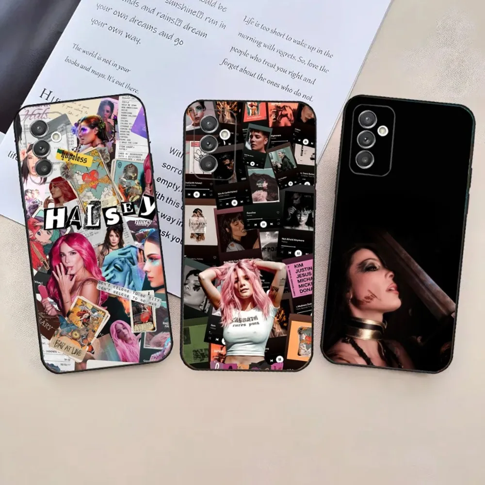 H-Halsey The End  Phone Case For Samsung Galaxy A20,A21s,A22,A31,A32,A52,A53,A72,73,A80,A91 Soft Black Phone Cover