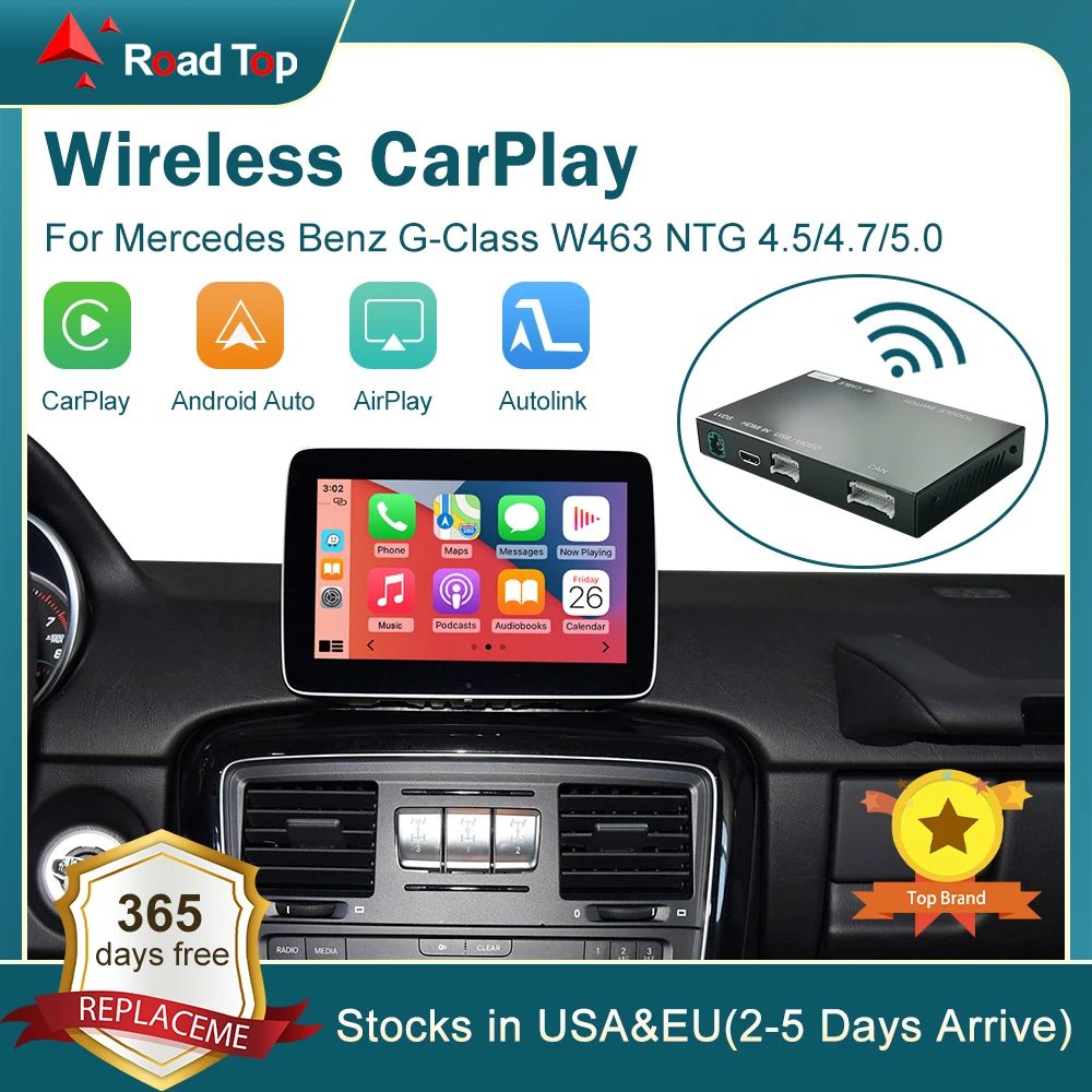 CarPlay для Mercedes Benz G-Class W463 2012-2018 G63 G65 AMG G500 G 63 65 500, с Android