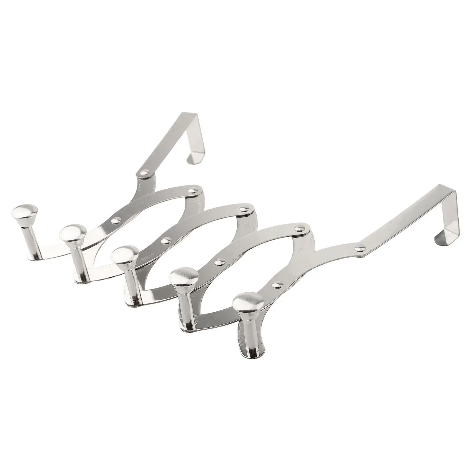 Clothes Hanging Solution with Retractable Hooks Made of High Temperature Resistant Stainless Steel For Efficient Use