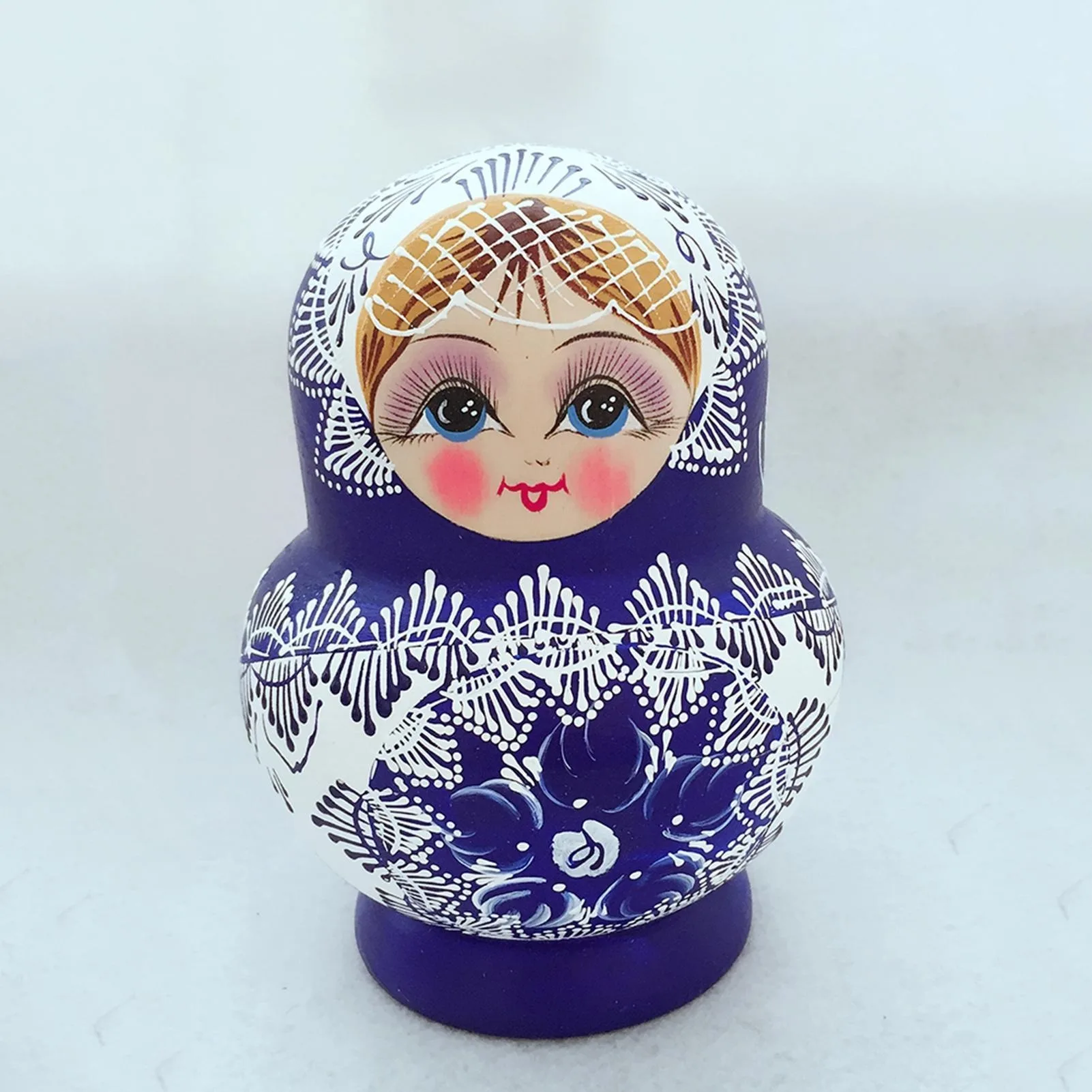 10-Layer Russian Nesting Dolls, Handcrafts Satin Wood Russian Dolls Matryoshka Doll Russian Dolls for Kids for Adults Hold Items