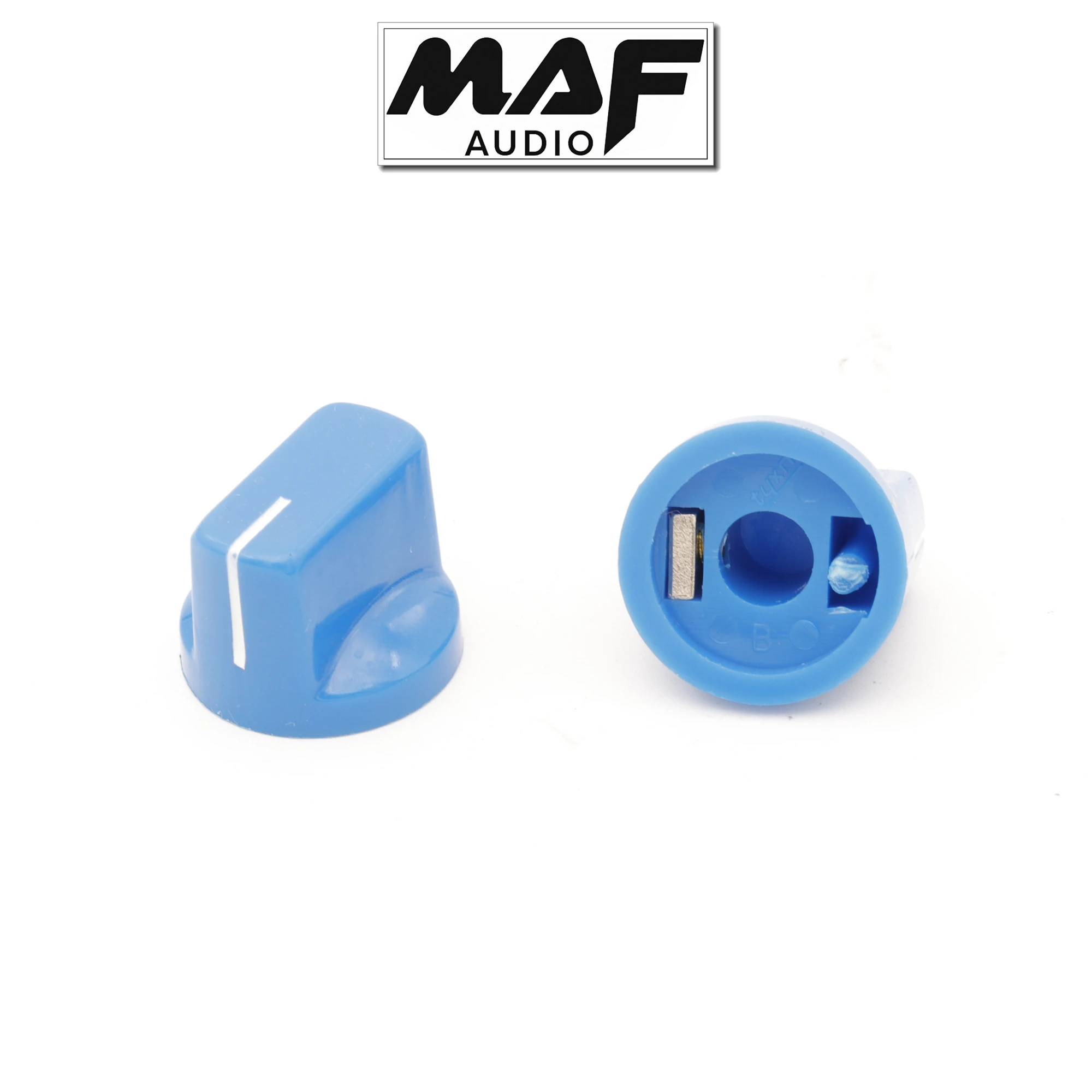 10pcs 19x15mm Red Blue ABS Plastic Pointer Knob Button Cap Guitar Effect AMP Speaker Radio Volume Potentiometer Sound Control