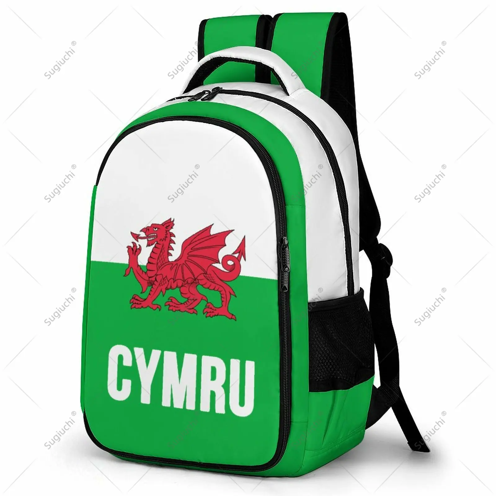 Backpack Wales Flag Student Schoolbag Smart Business Travel Leisure Backpack Laptop Back Pack Office Work Bag