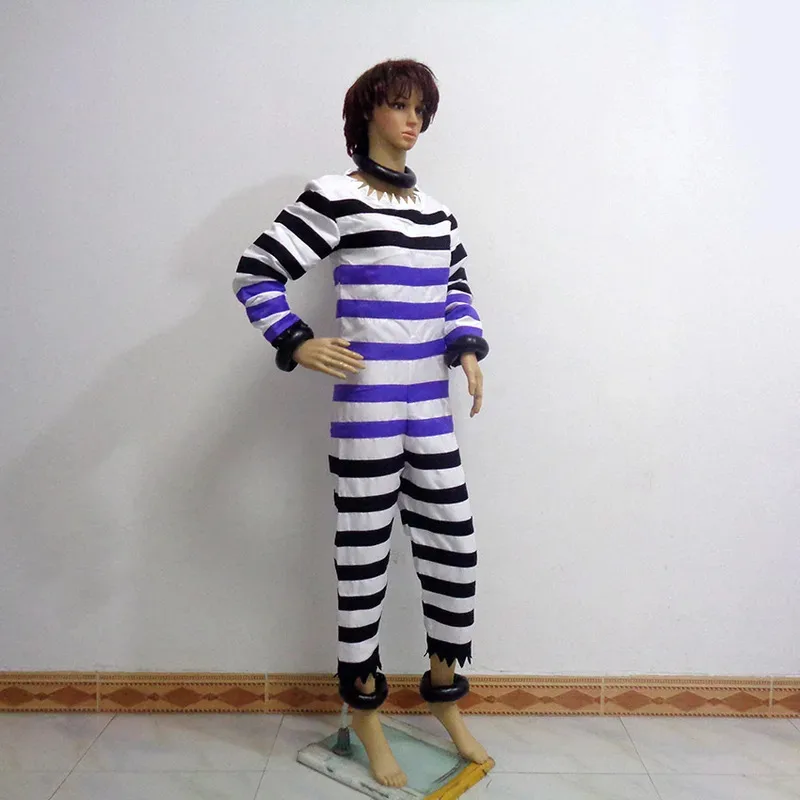 زي أنيمي نانباكا Detentionhouse Jyugo زي حفلة عيد الميلاد والهالوين الزي التنكري تخصيص أي حجم #4