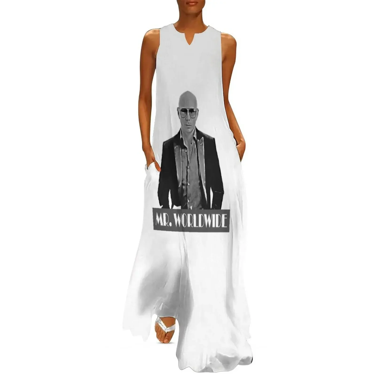 

Singer pitbull mr worldwide Long Dress birthday dresses for women summer clothes for women clothes dress Dress