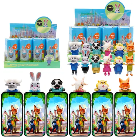 New Crazy Zootopiaes 2 Blind Box Mini Party Anime Character Decoration Mobile Phone Decoration Children's Birthday Surprise Gift