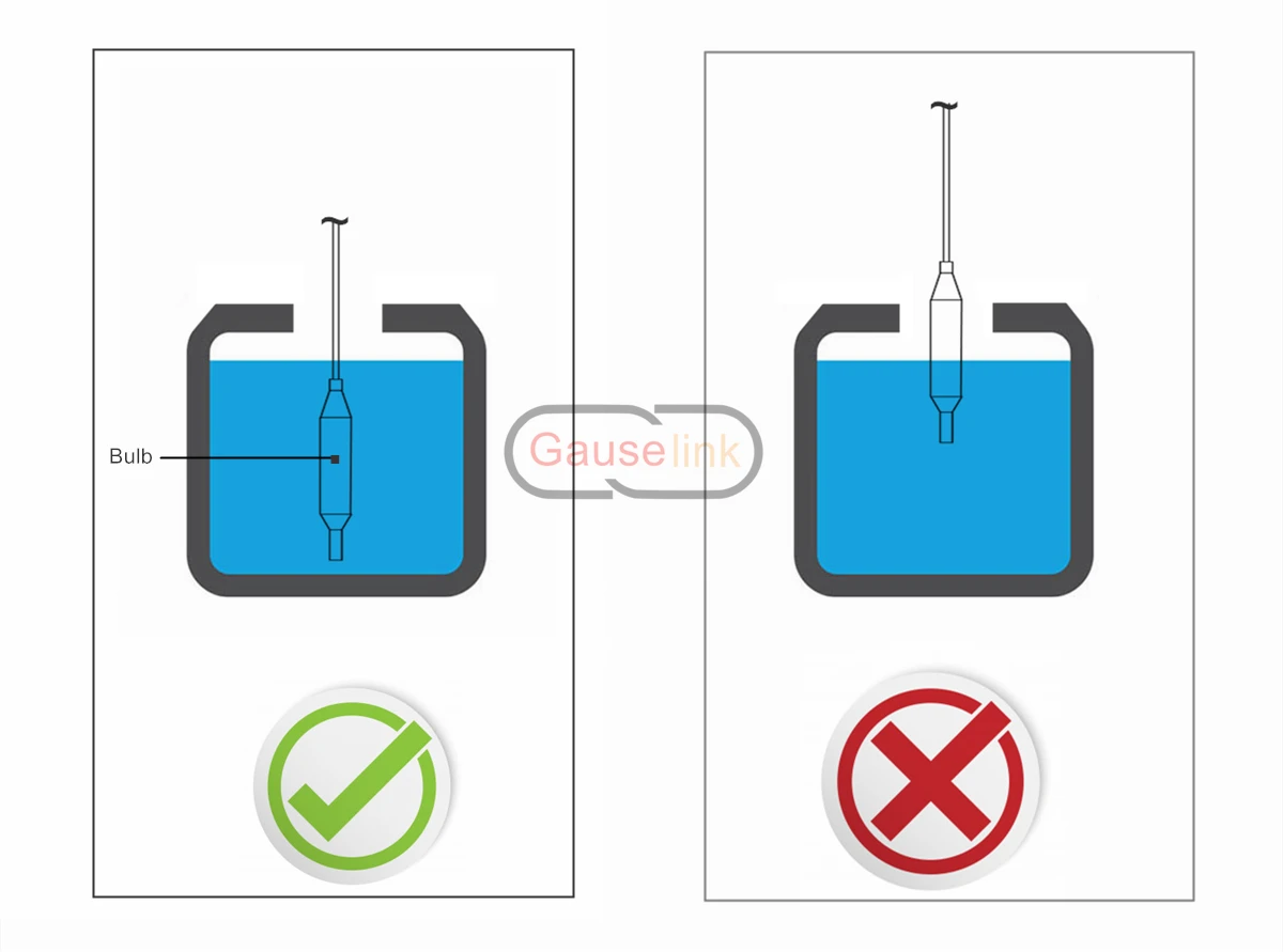 Kapillarthermostat, Glühbirne, Thermometer, fest, hohe Temperatur, Sicherheitsbegrenzer, Steuerschalter, manueller Reset, TSR – für Ofenheizung – Detail 22