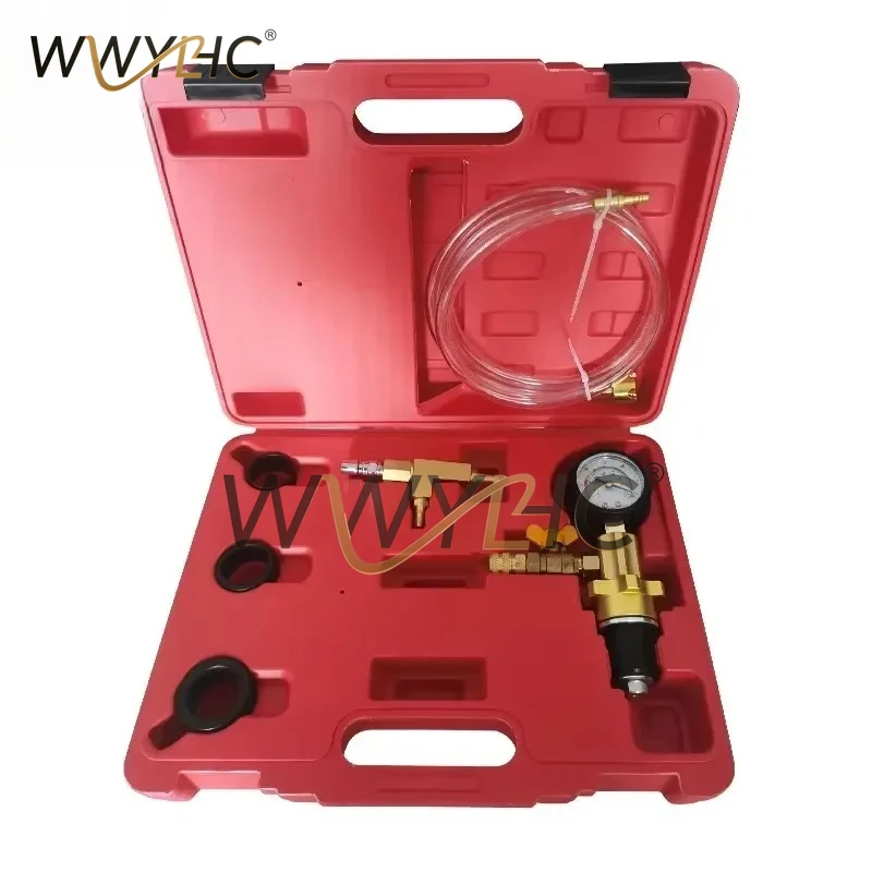 Engine Cooling System Vacuum Purge & Refill Kit Set Automotive Water Tank Pneumatic Vacuum Antifreeze Change Filler Set
