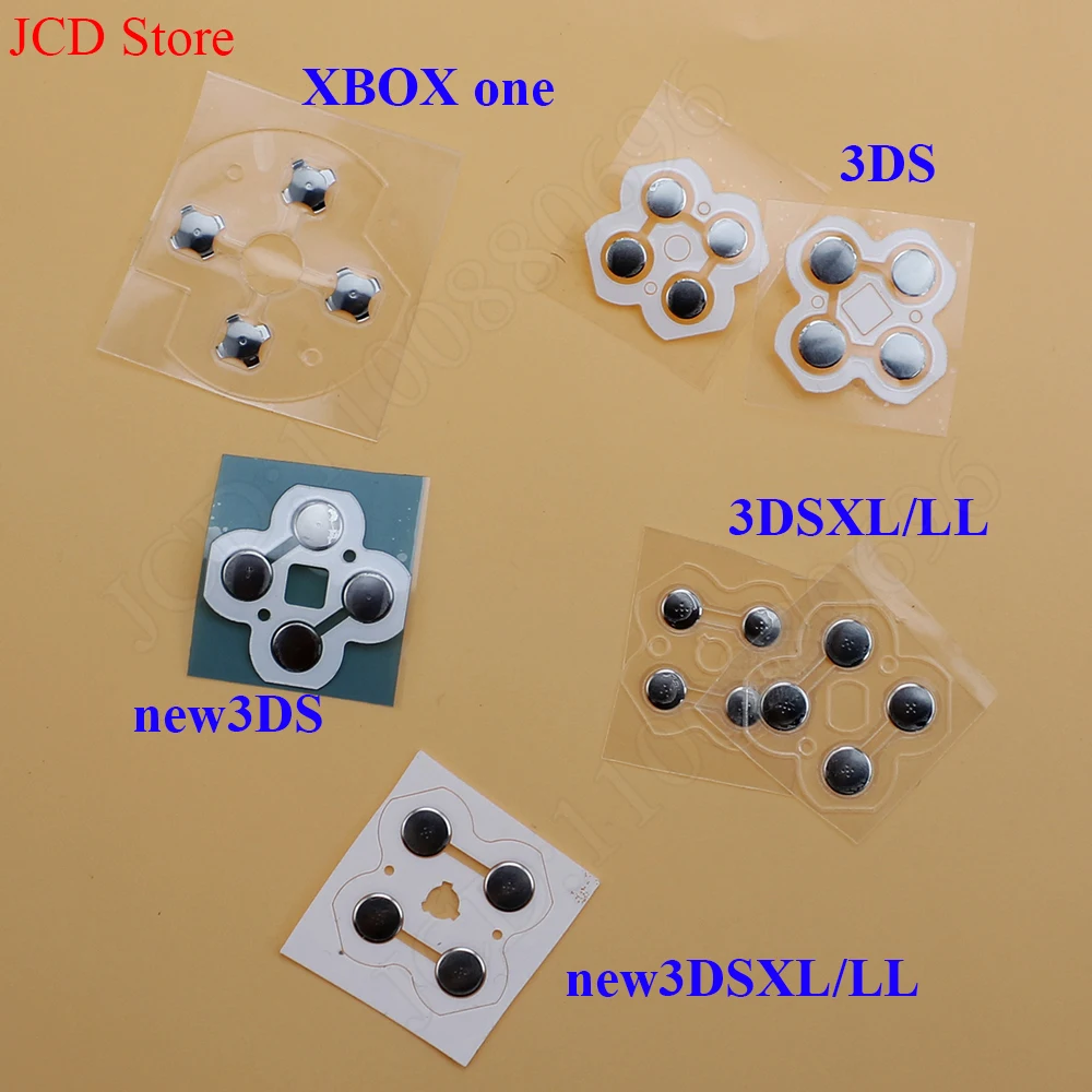 1PC For Xbox One / Series S X For Switch NS Controller D Pad Button Metal Dome Conductive Film For 3DS XL LL New 3DS 3DSXL 3DSLL