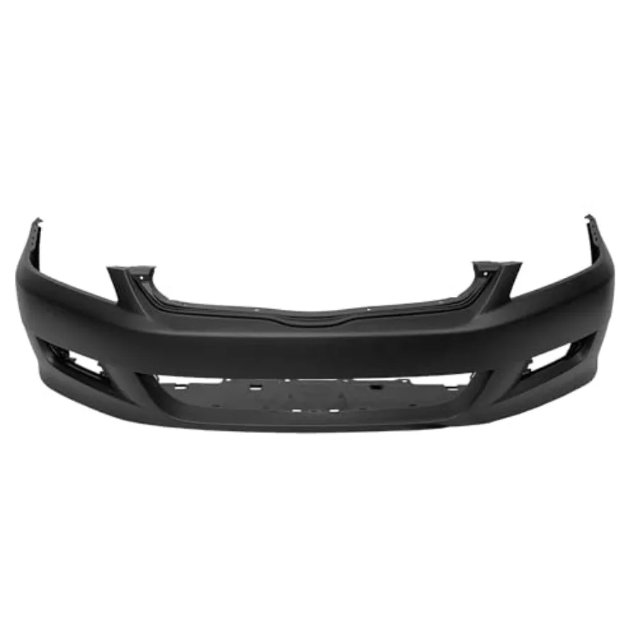 

Front Bumper Cover Fascia for 2006-2007 Honda Accord Coupe EX LX 06-07 New Primed Without Sensor Holes With Fog Light Holes Bla