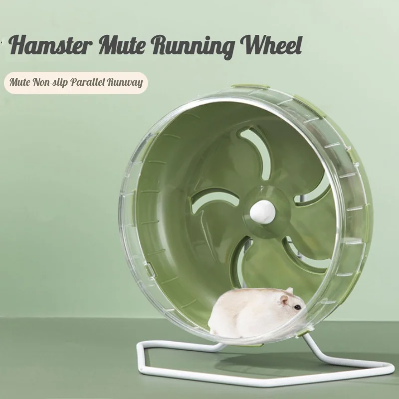 

Hamster Sport Running Wheel Rat Small Rodent Mice Silent Jogging Hamster Gerbil Exercise Play Toys Hamster Accessories Rat Toys