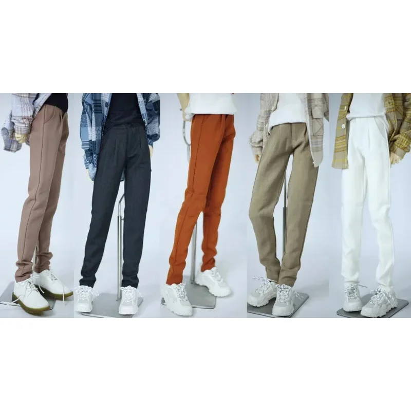 

BJD Doll Clothes Fit 1/3 1/4 Uncle ID75 size loose retractable feet long trousers Suit Pants Doll accessories