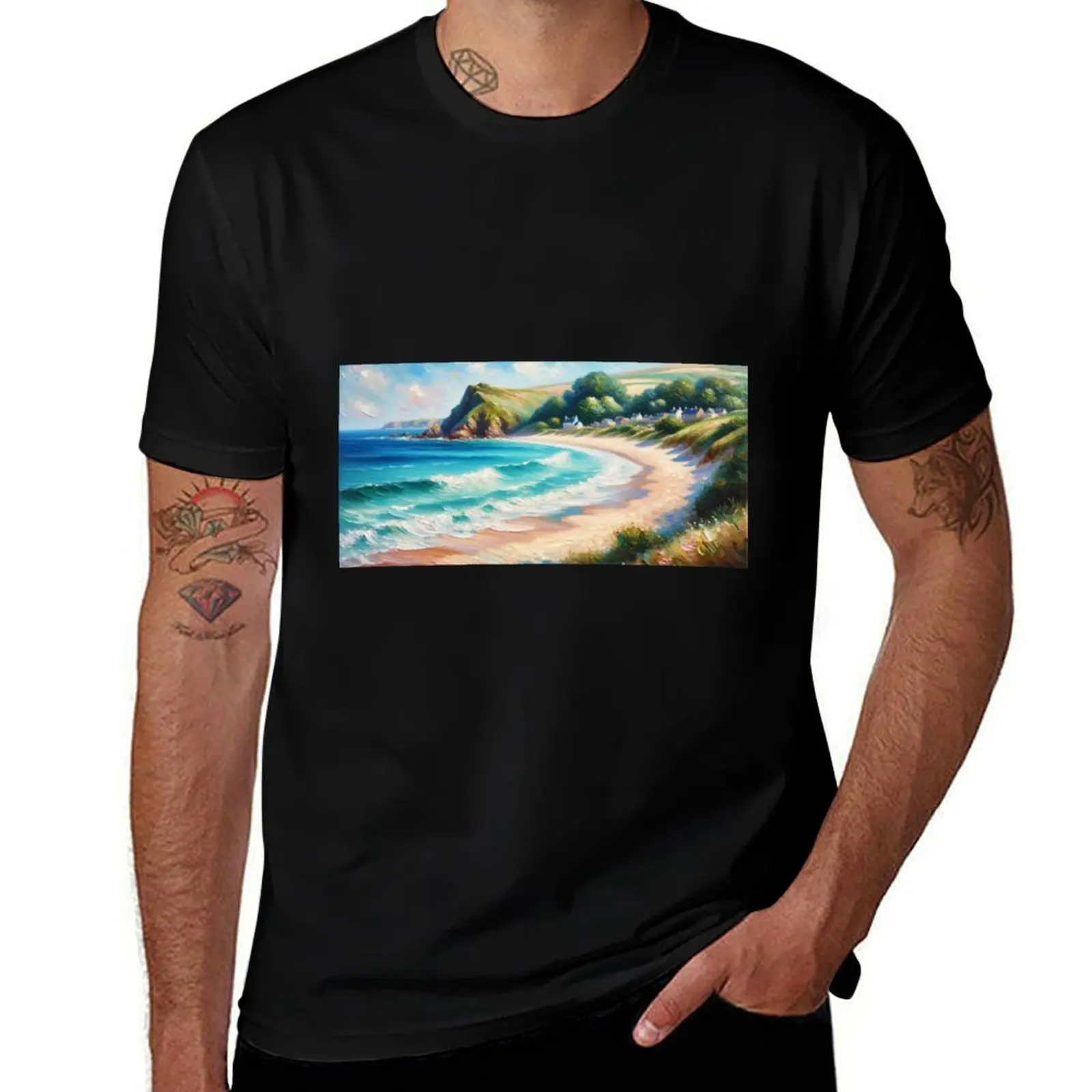 

Merry Beach NSW Australia #001 T-Shirt man clothes custom t shirt blanks mens graphic t-shirts hip hop
