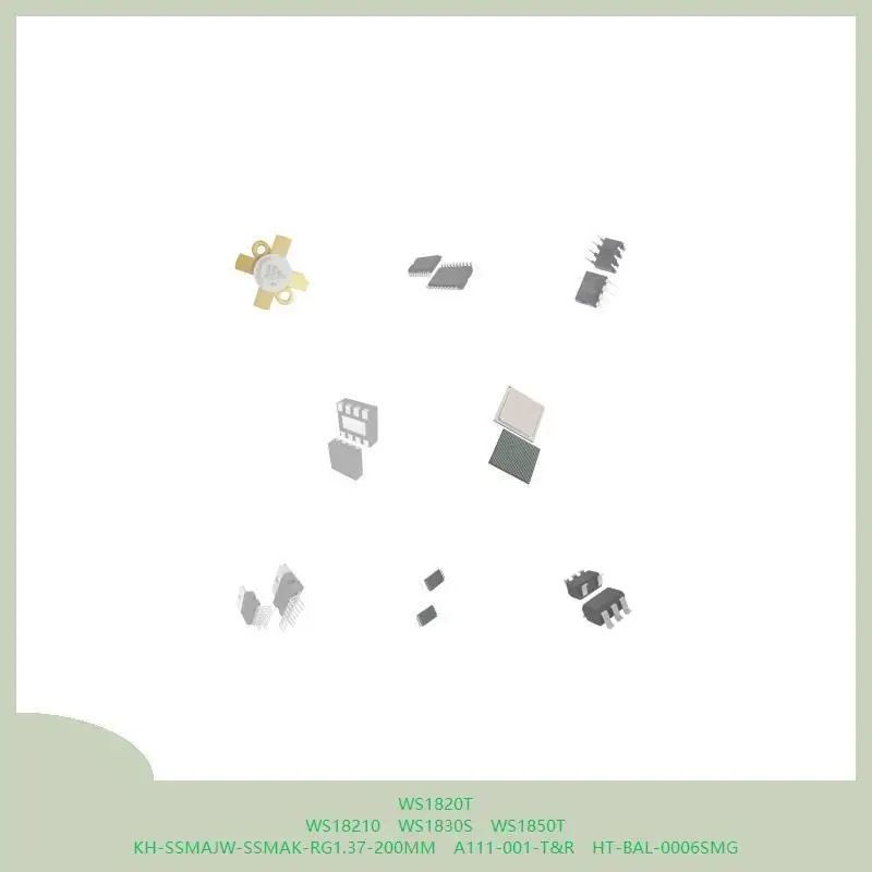 WS1820T WS18210 WS1830S WS1850T KH-SSMAJW-SSMAK-RG1.37-200MM A111-001-T&R HT-BAL-0006SMG