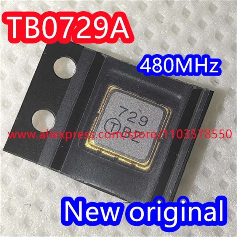 （2PCS） TB0729A Code 729 Brand New Genuine 480MHz Packaged SMD SAW Filter in Stock