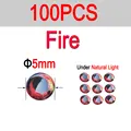 5mm 100 piezas Fuego
