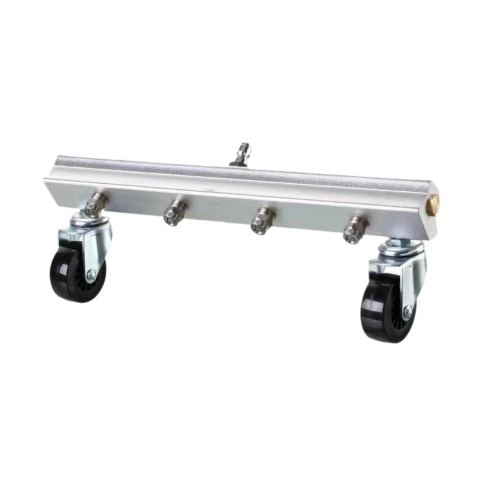 

High Pressure Washer Water Broom, Pressure Power Washer Accessory, under Car Wash Patios Sidewalk Road Cleaning Brush