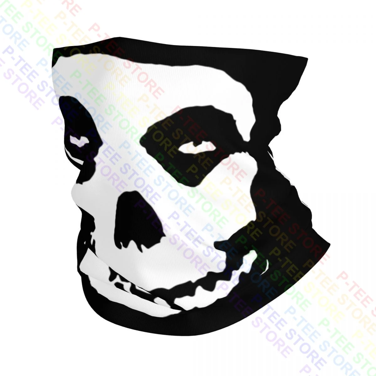 Misfits Classic Fiend Skull Neck Gaiter Bandana Scarf Face Mask Simple Dustproof Face Head Wrap