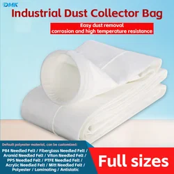 Industrial Dust Collector Bag Filter Cloth Bags High Temperature Anti-static High Temperature Polyester Needled Felt Bag