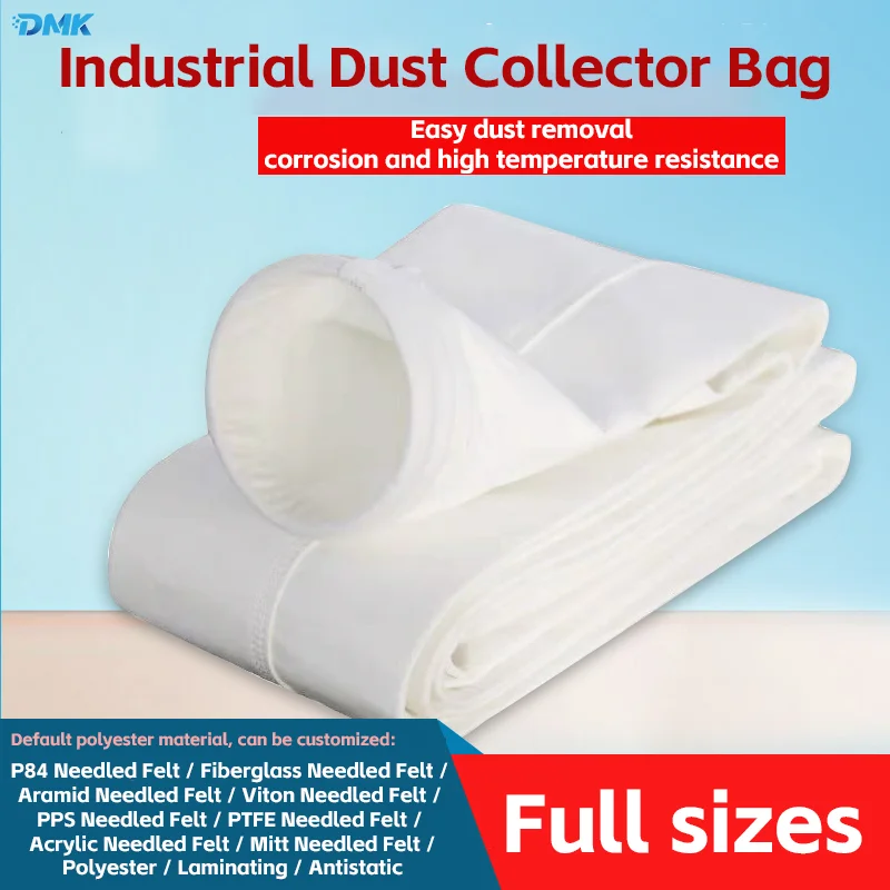 Industrial Dust Collector Bag Filter Cloth Bags High Temperature Anti-static High Temperature Polyester Needled Felt Bag