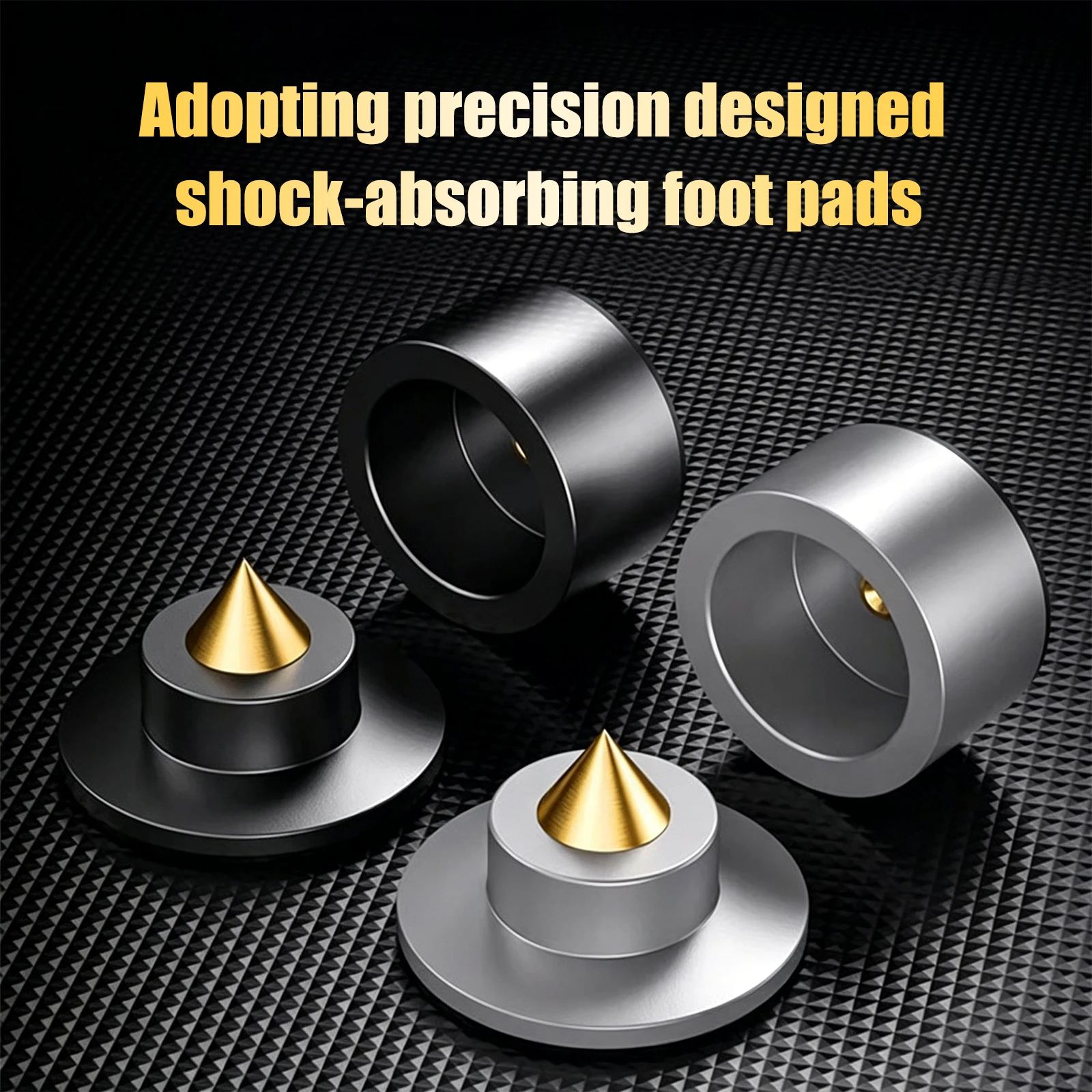 Portable Speaker Isolation Feet Reusable Foot Nails And Foot Pads Multi-Purpose Speakers Vibration Damping Feet for Party