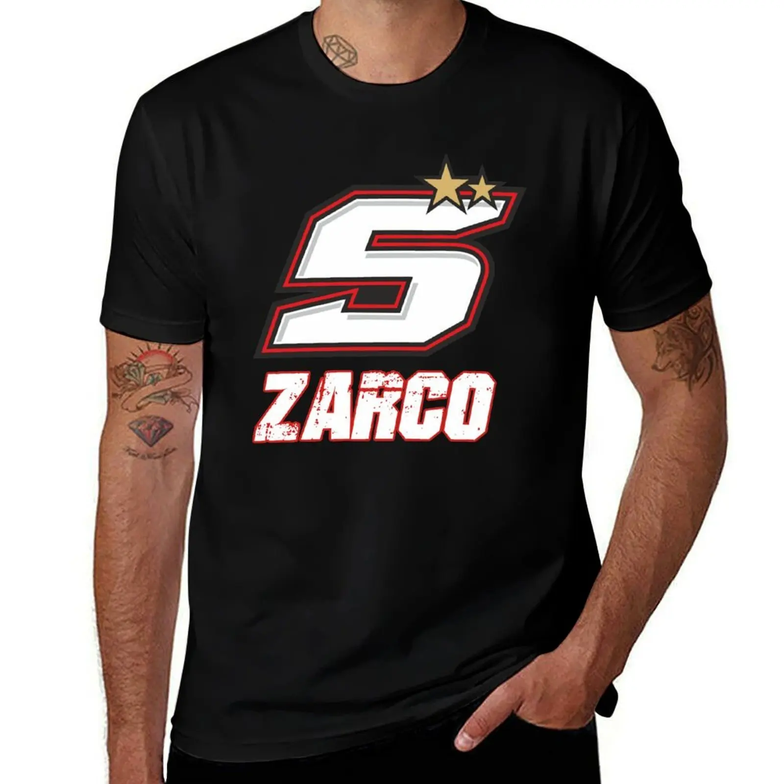 

Johann Zarco Artwork T-Shirt man t shirts cotton anime t shirts oversize t shirts designer T-Shirt