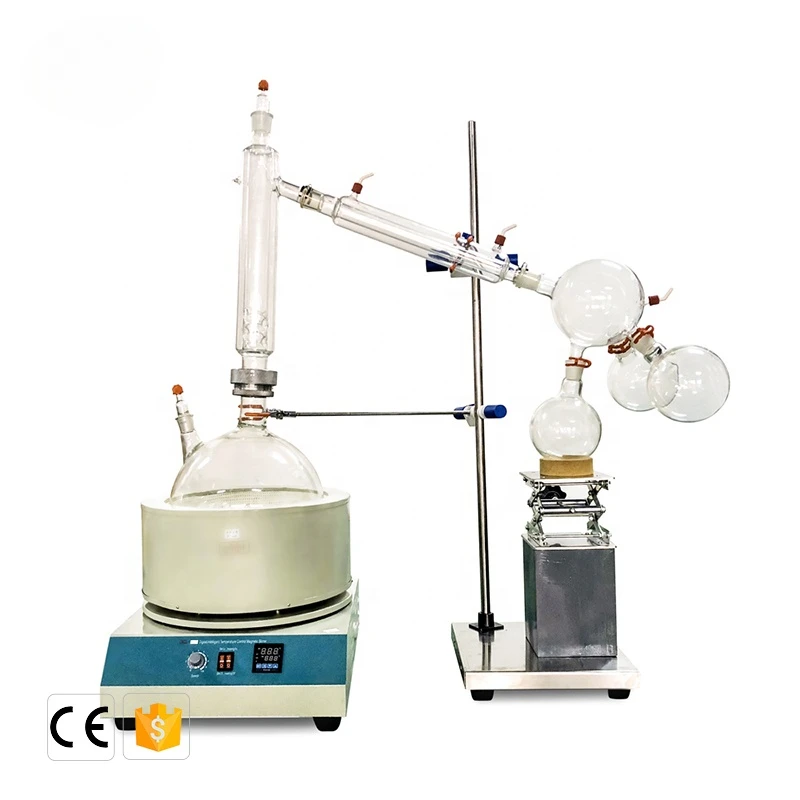 

2L 5L 10L 20L Laboratory Glass Short Path Distillation