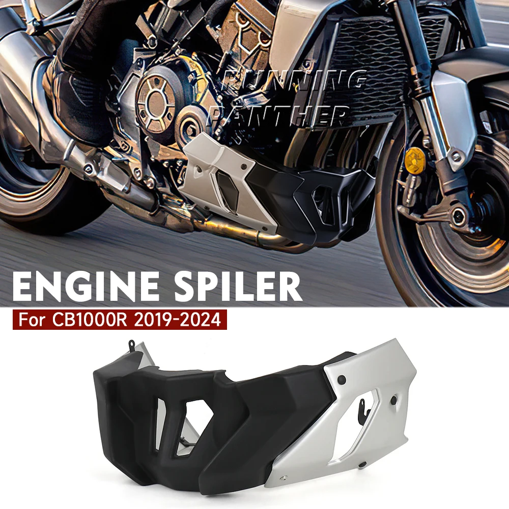 

For Honda CB1000R CB 1000 R CB 1000R 2019-2024 Motorcycle Engine Spoiler Belly Pan Lower Fairing Protector Guard Chassis Shield