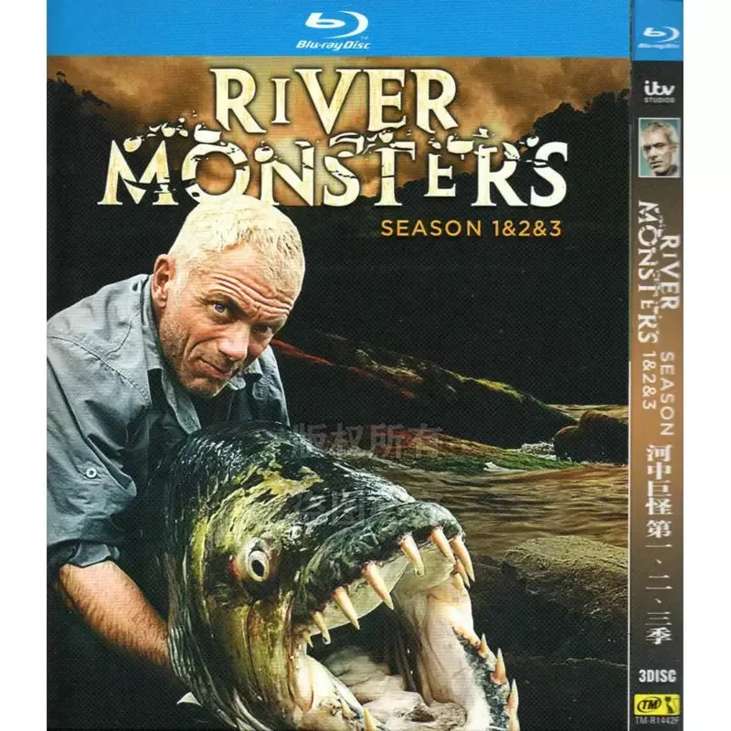 BD Blu-ray American Nature Biology Documentary River Troll Season 1-9 1080p High Definition 9 Disc