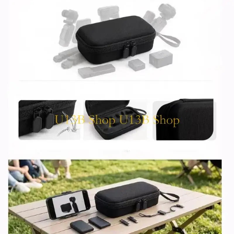 U13B Heavy Duty Protective Cover For Pocket 4 Video Recorders Storage Bag Weather Resistant Slimmer Design Carry Case