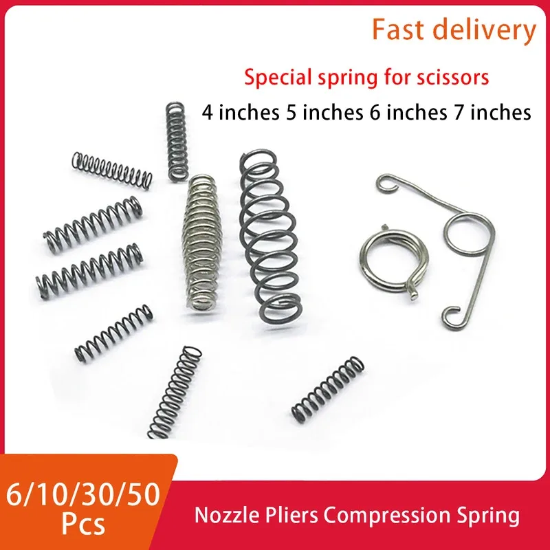 

Nozzle Pliers Spring Scissors Spring Stainless Steel 4 5 6 7 Inches Small Compression