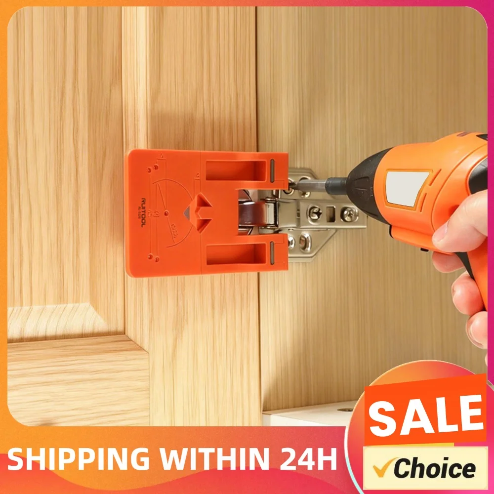 Magnetic Hinge Installation Tool Cabinet Hinge Jig Cabinet Door Hinge Gasket for Professional Woodworkers Home Renovation