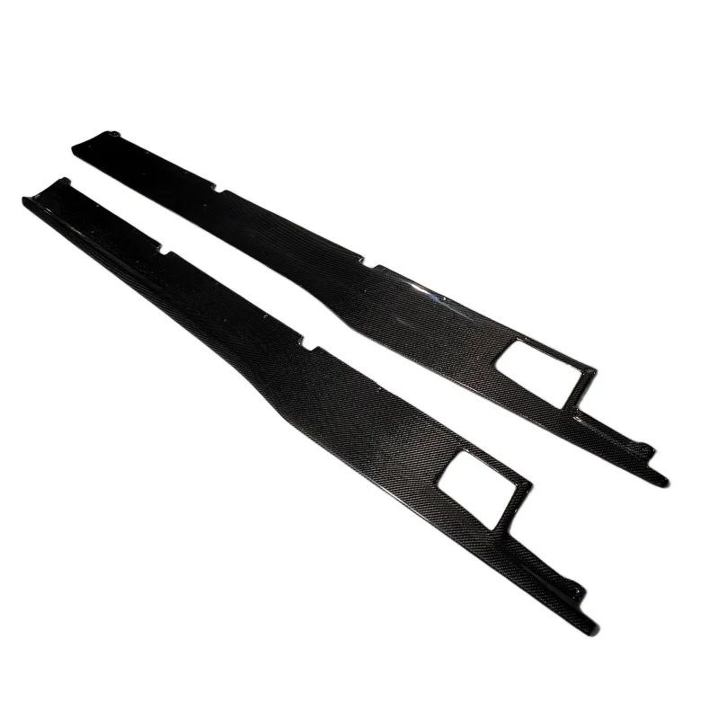 

High Quality 3K Carbon Fiber Side Skirts with Extended Waist Pack for Lamborghini LP700 2011-2017 Body Kit