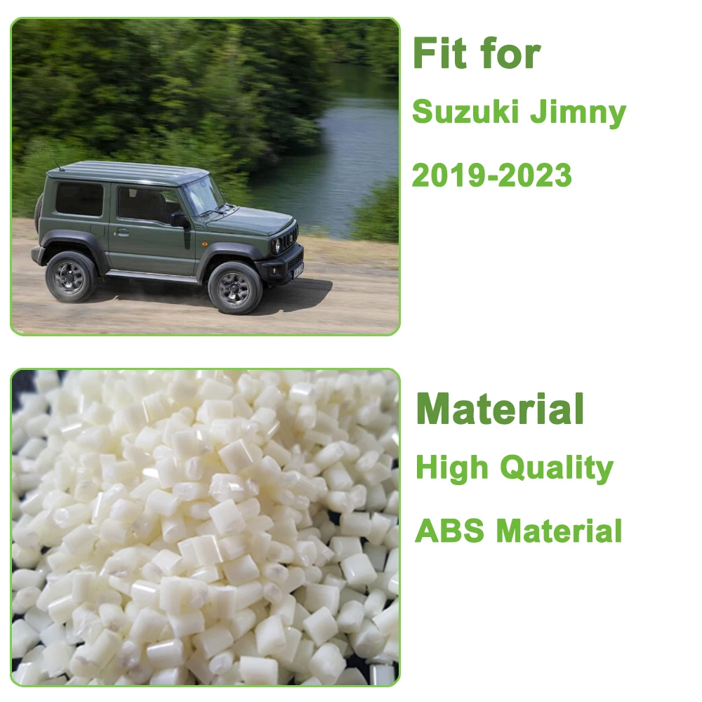 غطاء حماية سلك التسخين الخلفي ، إكسسوارات السيارة الداخلية ، تشذيب لسوزوكي جيمني #3