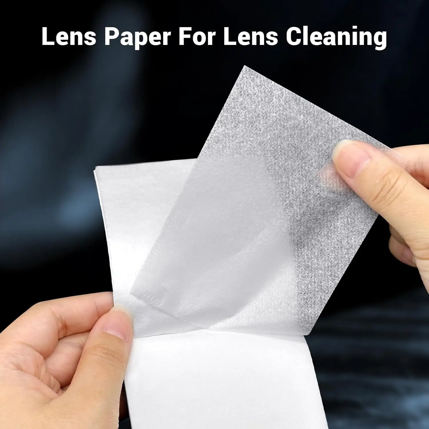 500-100 Sheets Lens Cleaning Wipes Easy To Use Cleaners for Camera Lenses Glasses Mobile Phones Computers Projectors Binoculars
