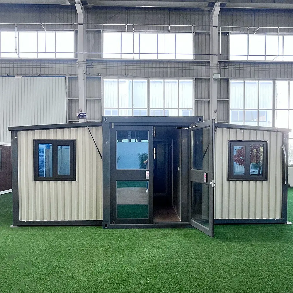 Wind Resistance Expandable Container House With Solar Energy Mobile Office/Labor House/Detachable Shop New Manufactured Homes