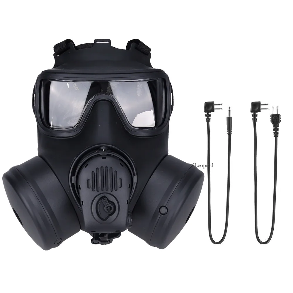 Non-Functional FM-53 Gas Mask simulation Model with Microphone