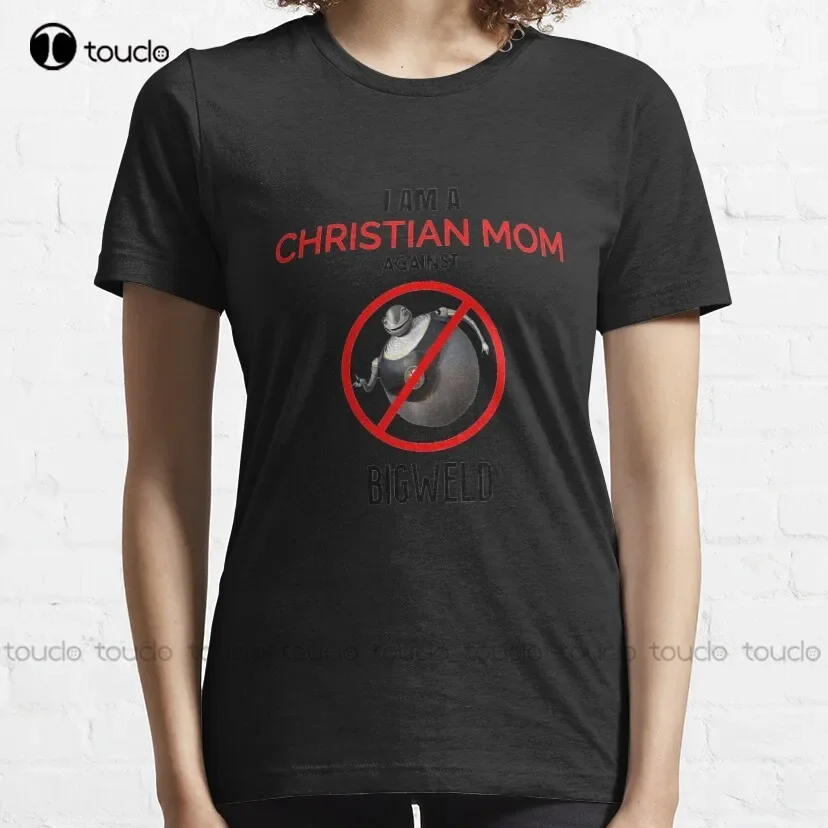 Christian Mom Against Bigweld Classic T-Shirt Black Tshirt For Women Custom Aldult Teen Unisex Digital Printing Tee Shirt Xs-5Xl