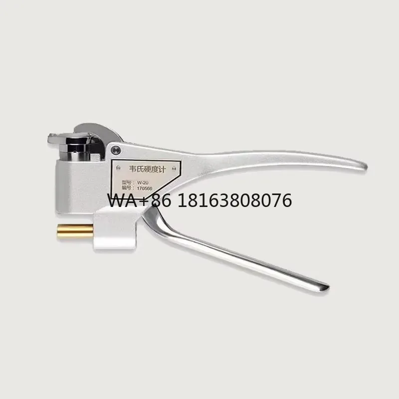 Portable Webster Hardness Tester W-20 for Metal 0-20HW Aluminum Alloys Hardness Measuring Durometer
