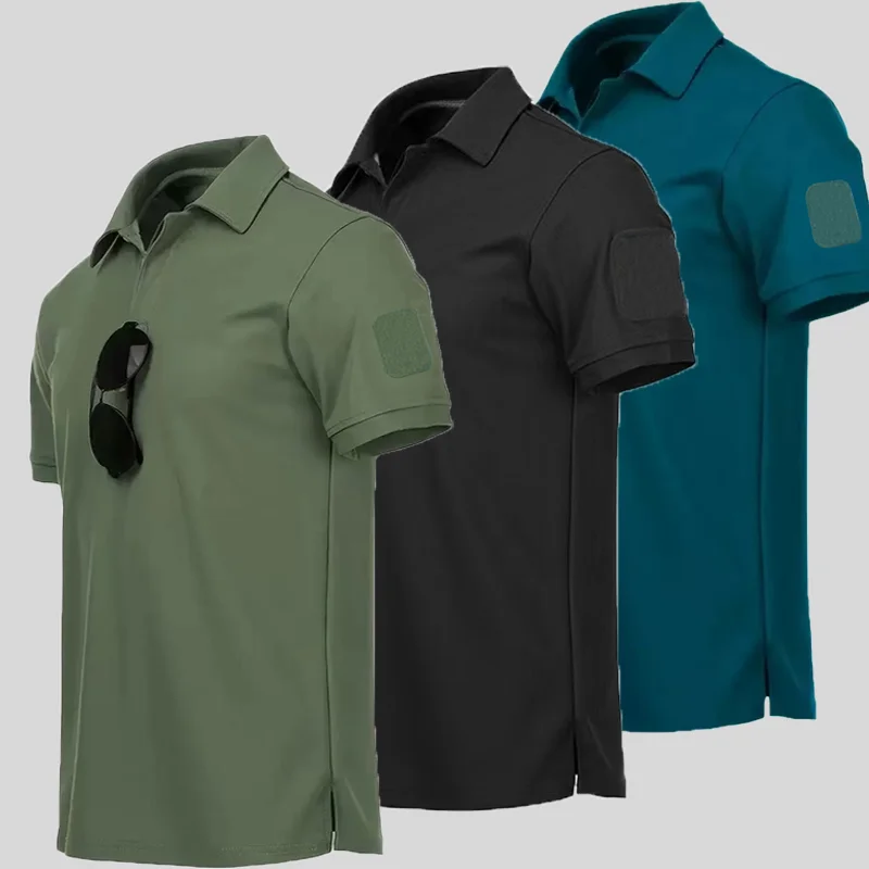 

Summer Men Tactical Sport Military Shirt Quicky Dry Combat Breathable Male Elastic Pullerover Hiking Camping Climbing Tops Tees